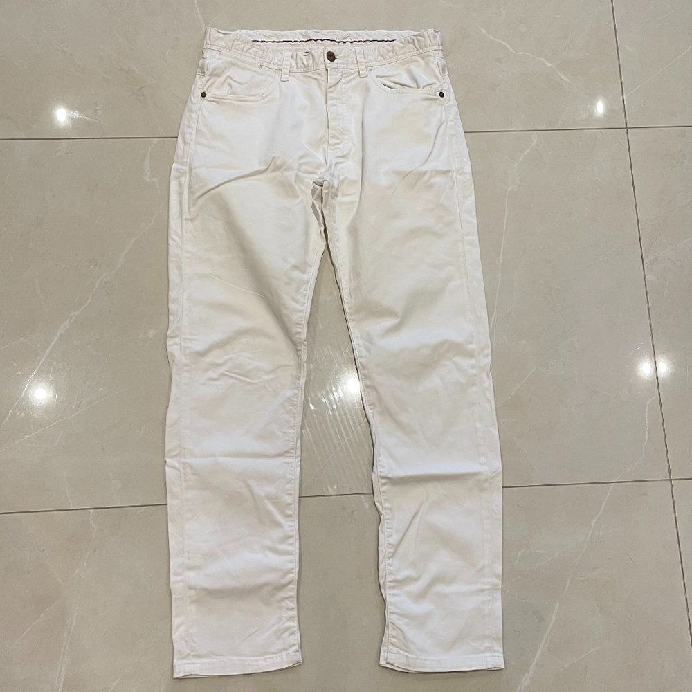MASSIMO DUTTI WHITE MEN JEANS